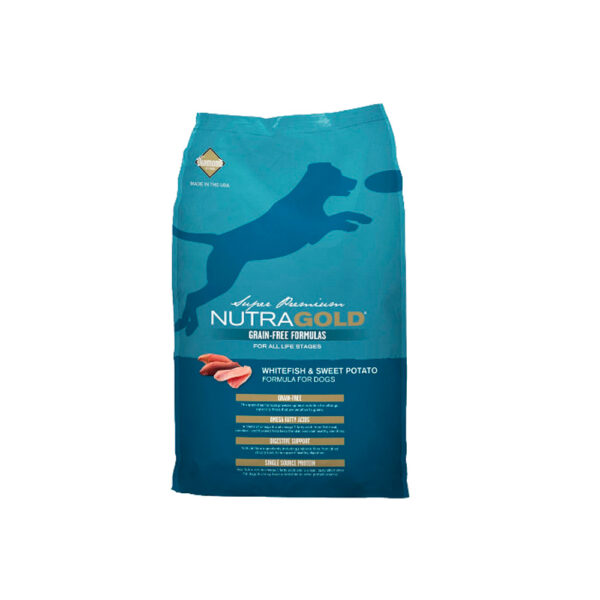NutraGold Libre De Granos Whitefish Y Patata Toda Edad