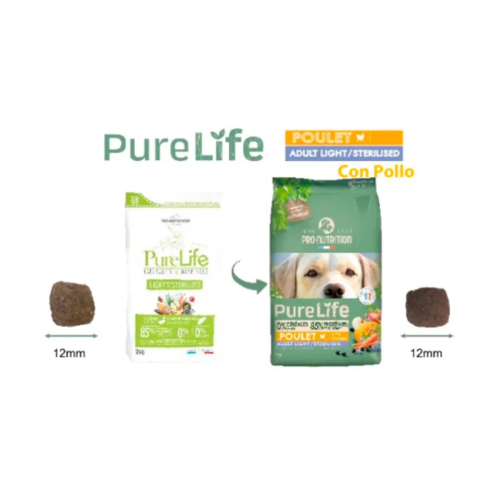 Pure Life Adulto Light Sterilized Libre de Granos - Imagen 2