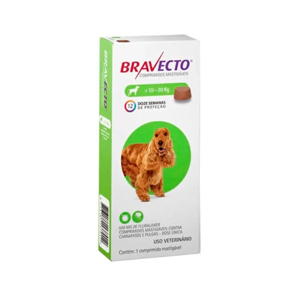 Bravecto Antiparasitario Externo Para Perros de 10 a 20kg