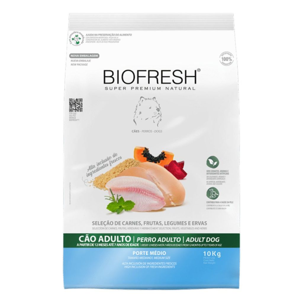 BIOFRESH ADULTO RAZA MEDIANA 10 KG