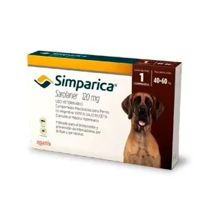 Simparica 120mg Perros De 40 a 60Kg