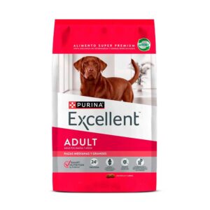 Purina Excellent Adulto Razas Medianas y Grandes 12 kg