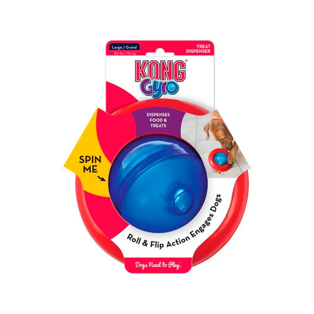 Kong Gyro L Juguete Para Perros