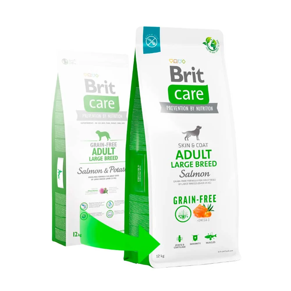 Brit Care Grain Free Adult Large Breed Salmon - Imagen 2