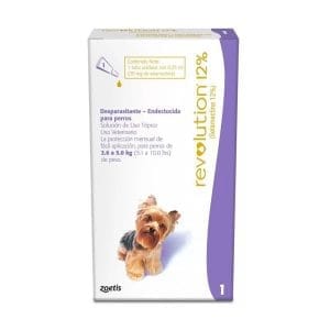 Revolution Antiparasitario Para Perros De 2.6 a 5kg