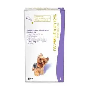 Revolution Antiparasitario Para Perros De 2.6 a 5kg