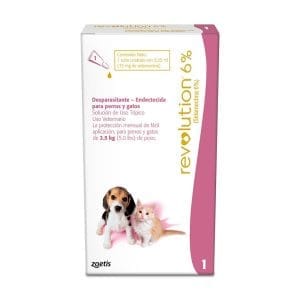 Revolution Antiparasitario Perros y Gatos Hasta 2.5 kg