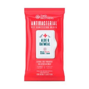 Toallitas Two Brothers Antibacterial Aloe & Oatmeal