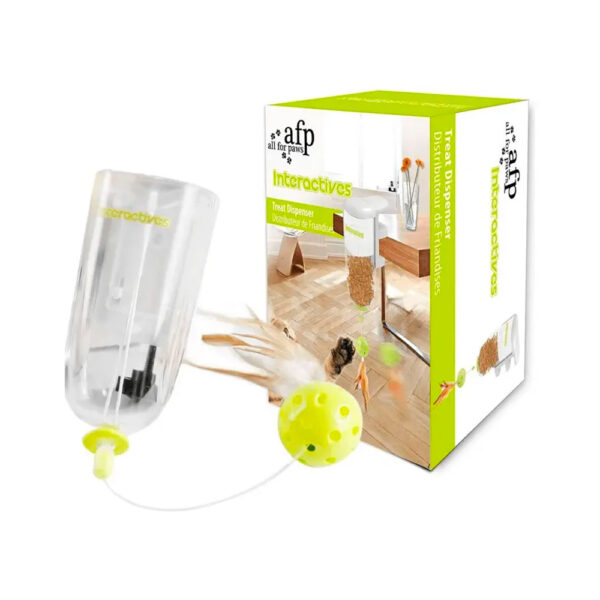 Dispensador De Golosinas Interactivo Para Gatos