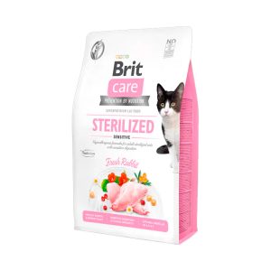 Brit Care Adult Cat Sterilized Sensitive Fresh Rabbit