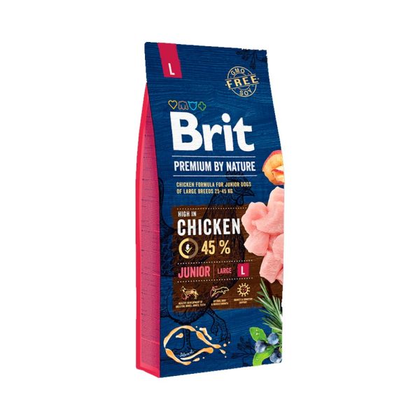 Brit Premium By Nature Chicken Junior Large