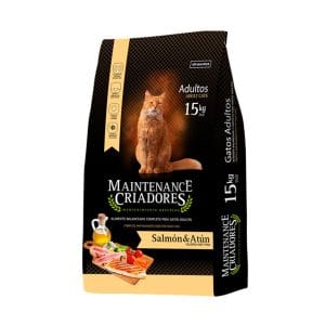Maintenance Criadores Gatos Adulto Salmón y Atún 15Kg
