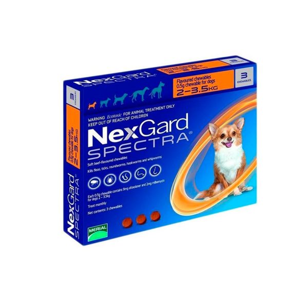 Nexgard Spectra Perros De 2 a 3.5Kg 1 Comprimido