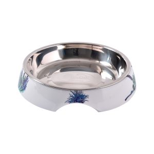 PLATO GATO MOTIVO REDONDO STD AZUL MASCAN