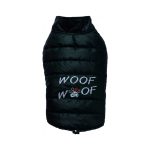 Parka Doggy Dolly Negra Impermeable Woof Woof para Perro