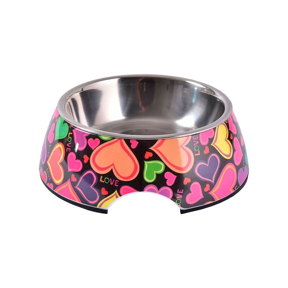 Plato Solido Motivo Rojo