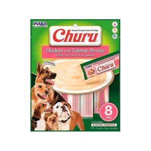 Churu Perro Pollo Con Salmon 8 Tubos