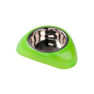 Comedero Acero Inoxidable Verde