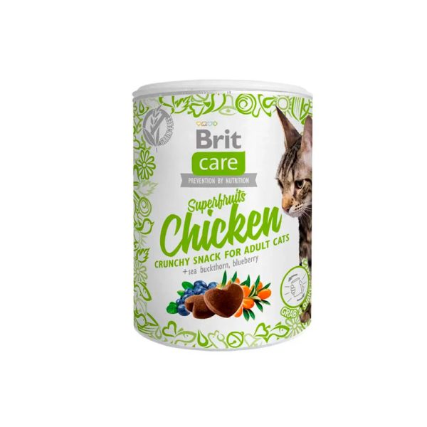 Snack BritCare Cat Chicken 100Gr