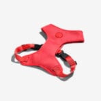 Neon Coral Air Mesh Harness Zee.Dog - Imagen 5