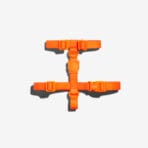 Neopro Tangerine H-Harness Zee.Dog