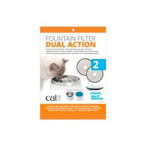 Catit Filtro Fuente Acero Inoxidable 2 Unidades
