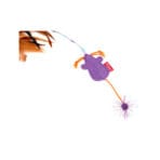 Varilla Gato Feather Teaser Pluma Natural y Raton  - Imagen 3