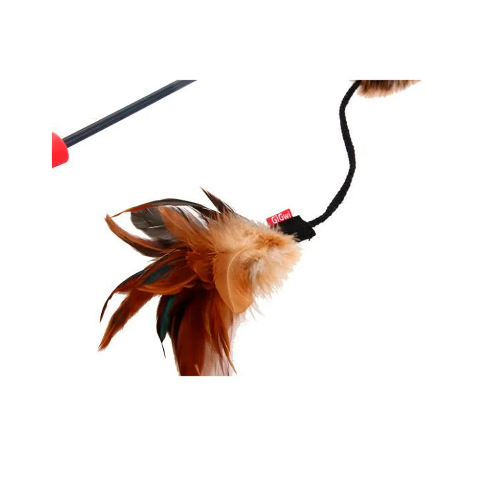 Varilla Gato Feather Cola De Felpa - Imagen 2