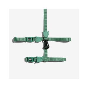 ARMY GREEN LEASH + HARNESS SET