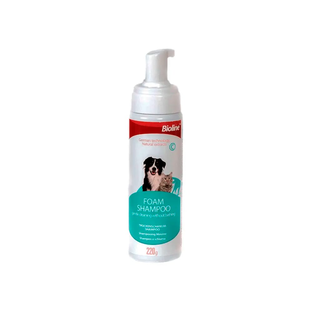 Shampoo En Seco Perros Y Gatos 220Ml Bioline