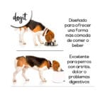 Comedero Elevado Blanco Dogit - Imagen 3