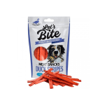 SNACK BRIT LETS BITE DUCK STRIPES 80grs