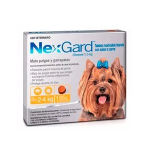 NEXGARD PERRO 2 A 4 KG
