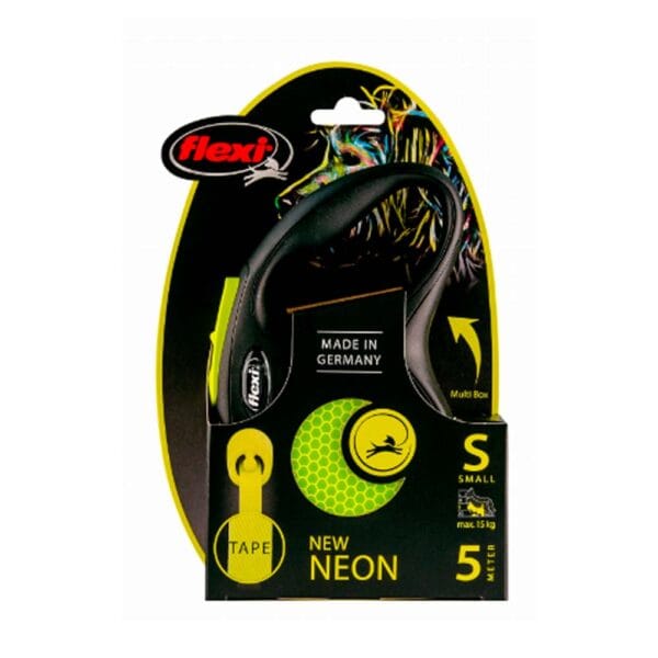 Flexi Neon Reflect S Cordón 5 Mts