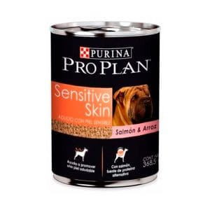 Lata Sensitive Skin Salmón Perro 368 G Pro Plan