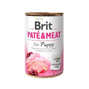 Lata Pate y Meat Puppy 400 G Brit