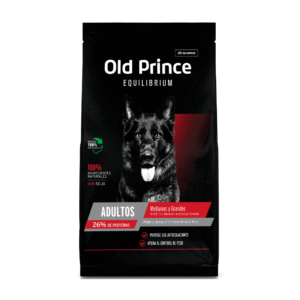 Old Prince Equilibrium Adultos Medianos y Grandes Pollo y Arroz