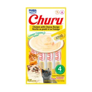 Churu Gato Pollo Con Queso 4 Tubos