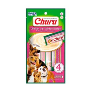 Churu Perro Pollo Con Salmón 4 Tubos