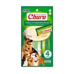 Churu Perro Pollo Con Vegetales 4 Tubos