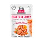 Pouche Gato Adulto Filetes De Salmón 85 G BritCare