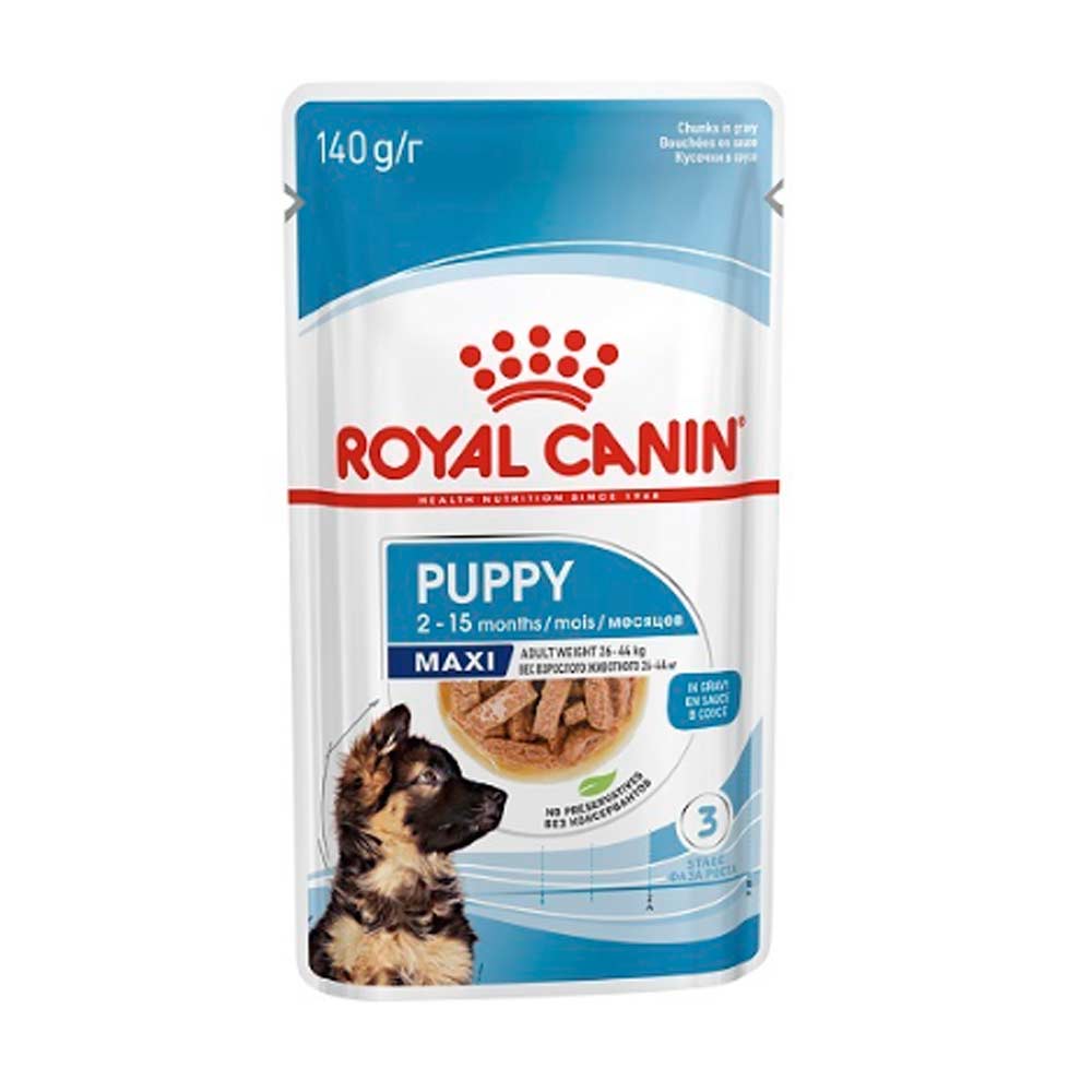 Pouche Maxi Puppy 140g Royal Canin