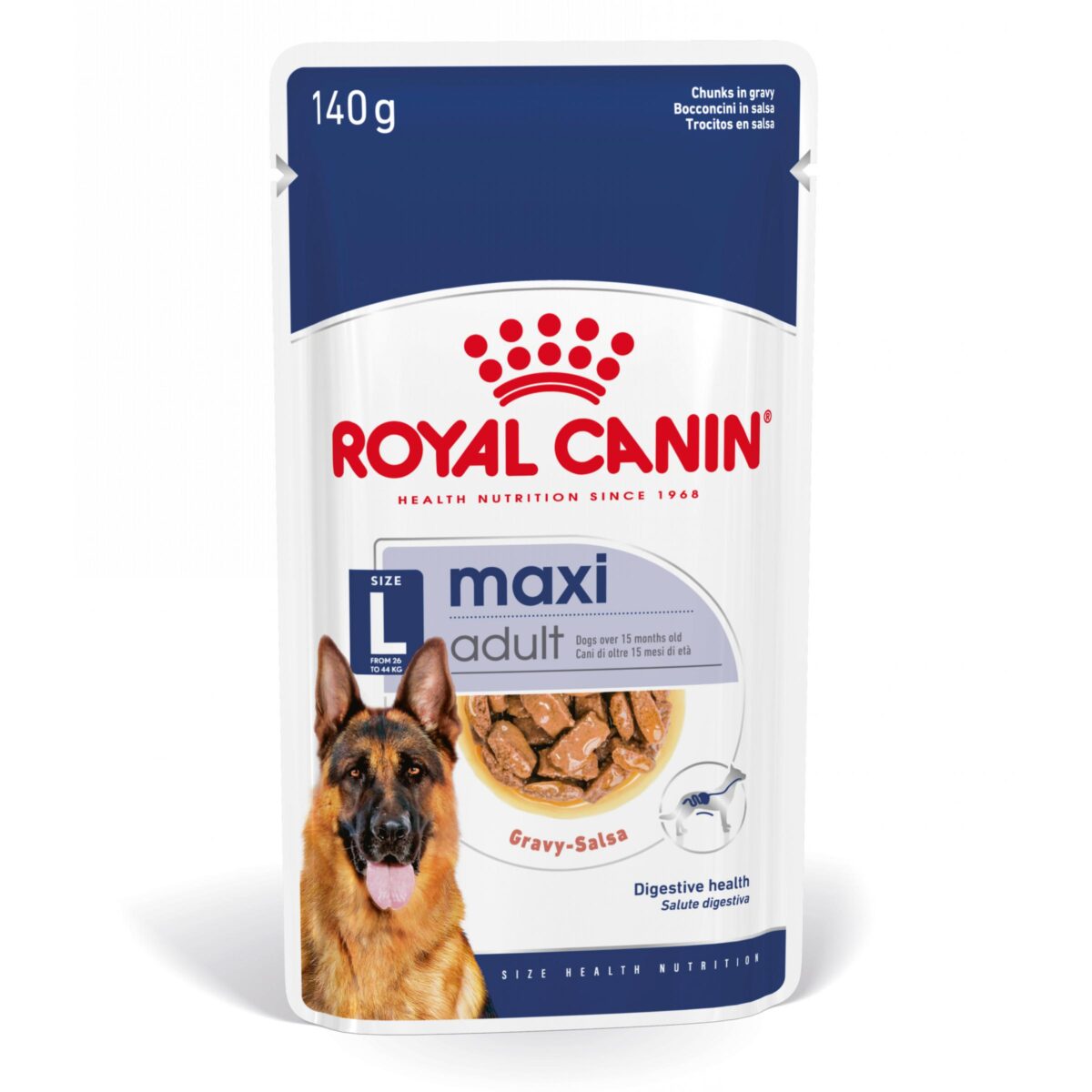 Pouche Maxi Adulto 140 G Royal Canin - Imagen 1