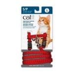 Arnés Con Trailla Rojo Catit