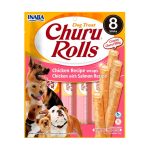 Churu Rolls Pollo Con Salmón Perro 8 Tubos