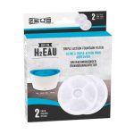 Filtro Fuente Bebedera Triple Acción 2 Unidades Zeus