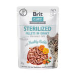 Pouche Gato Esterilizado Filetes De Conejo 85 Gr BritCare