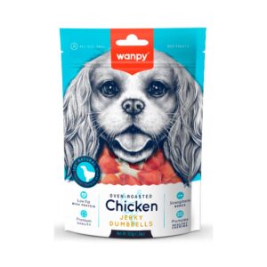 Wanpy Chicken Jerky Dumbbells Perro 100 G