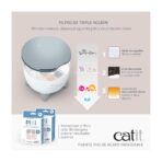 Fuente Bebedera Acero Inoxidable Pixi Catit - Imagen 5