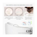 Fuente Bebedera Acero Inoxidable Pixi Catit - Imagen 3